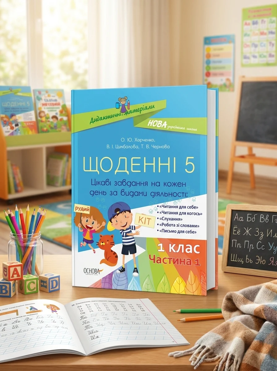 Щоденні 5. 1 клас. Частина 1 — Вивчення мов