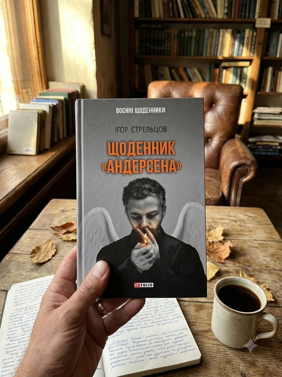 Щоденник «Андерсена» — Ігор Стрельцов, обкладинка