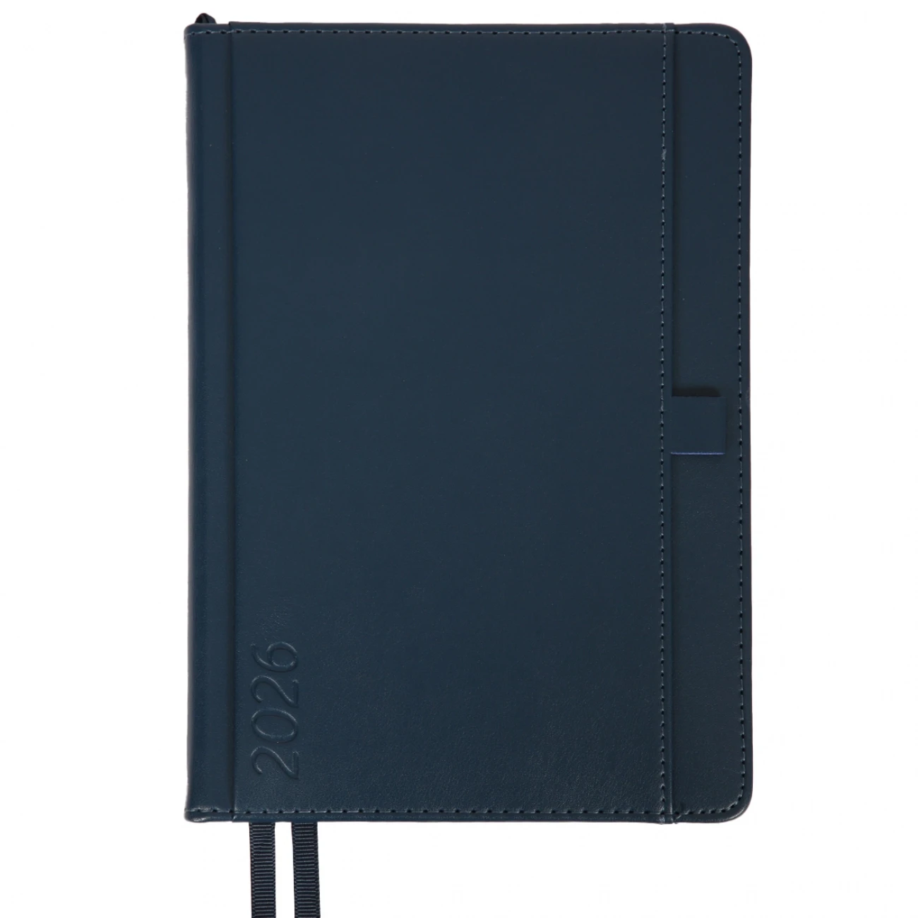 Щоденник датований А5 2026 Leo Planner Legacy твердий синій