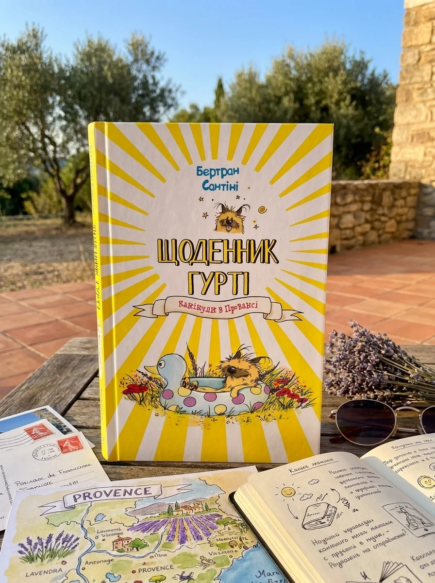 Щоденник Гурті. Канікули в Провансі. Книга 1 — Дитяча література