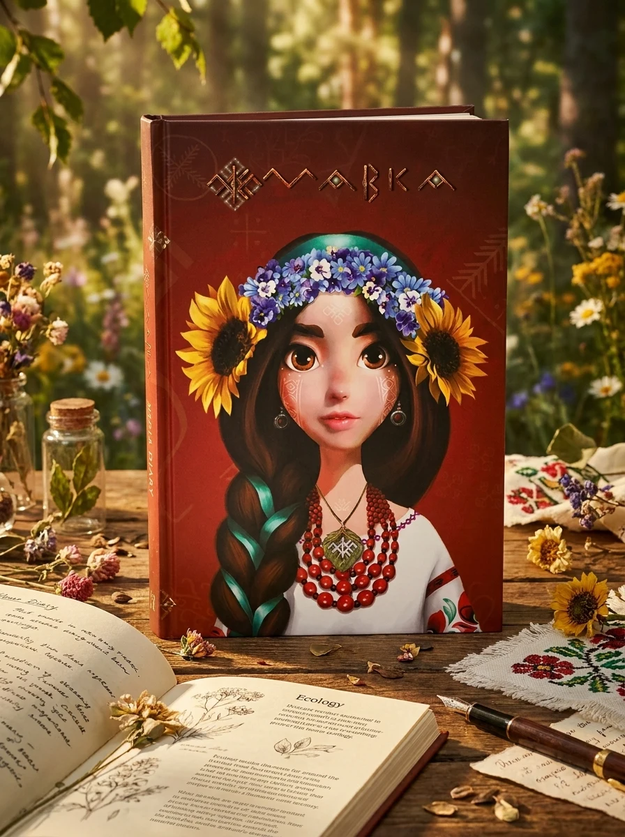 Щоденник Мавки. Україночка, обкладинка
