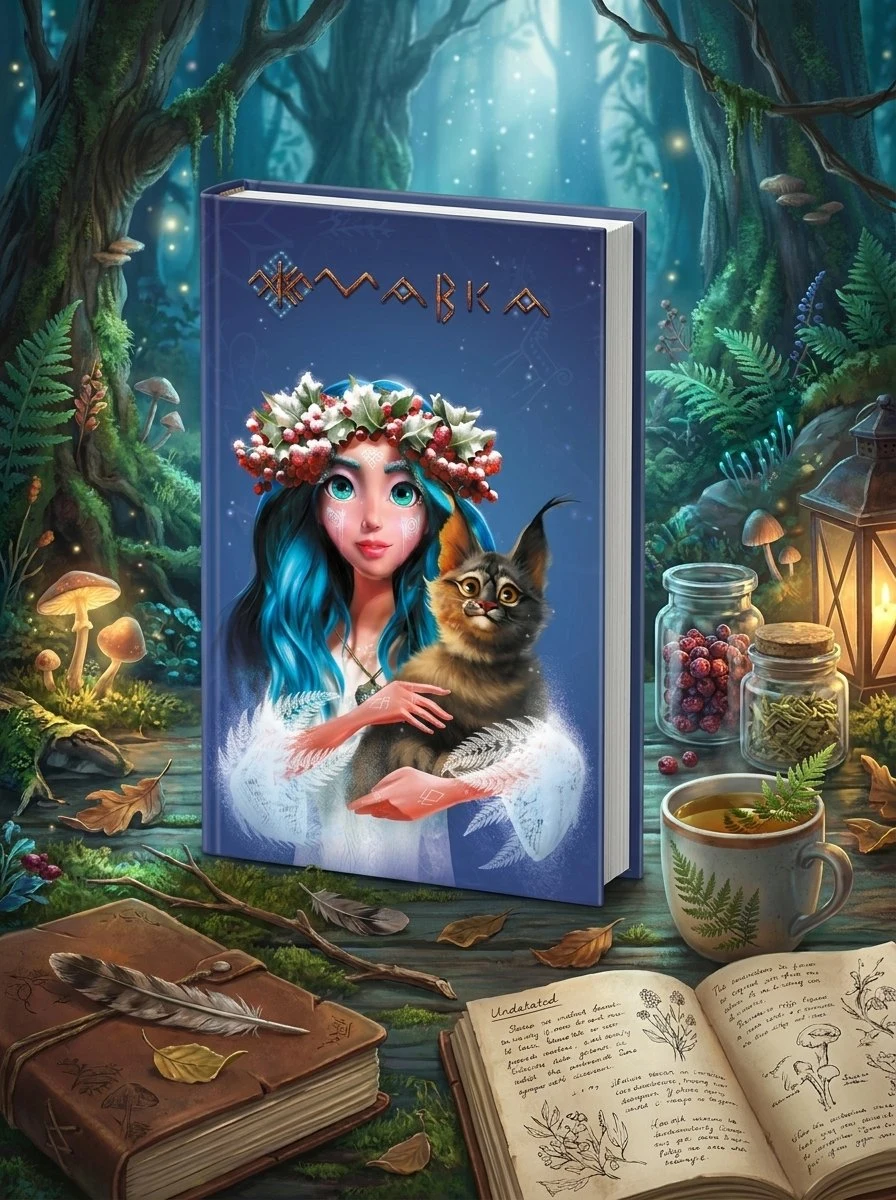 Щоденник Мавки. Зима, обкладинка