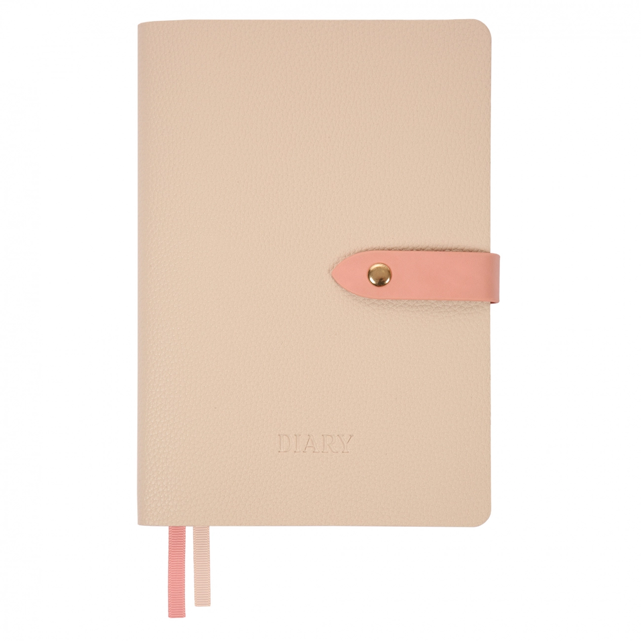 Щоденник недатований А5 Leo Planner Secret м`який бежевий