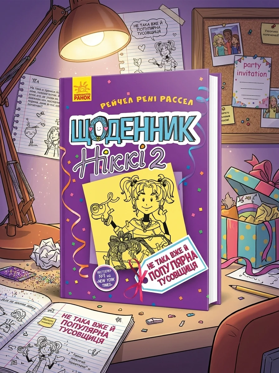 Щоденник Ніккі. Книга 2. Не така вже й популярна тусовщиця — Дитяча література