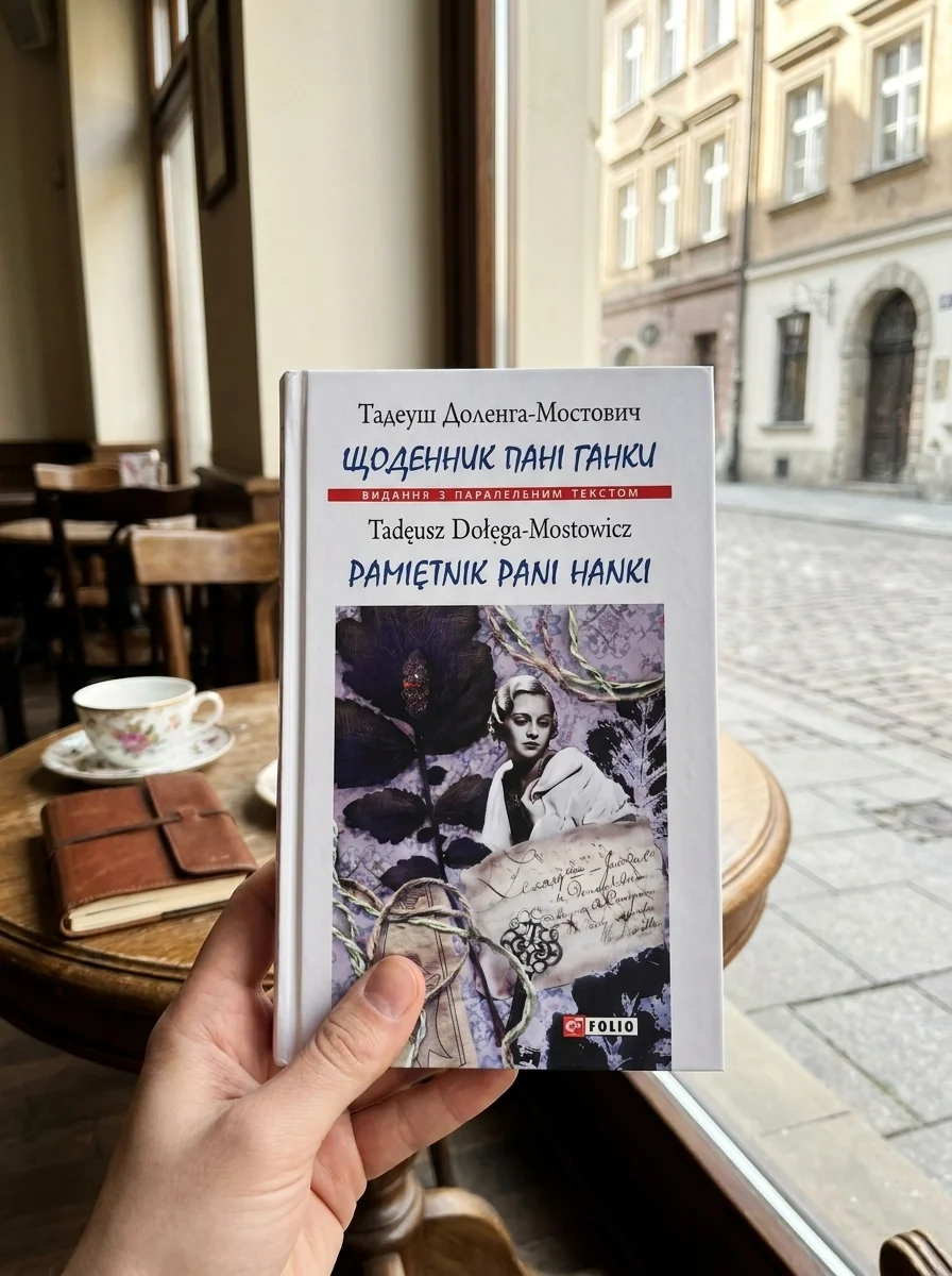 Щоденник пані Ганки / Pamiętnik pani Hanki — Тадеуш Доленга-Мостович, обкладинка
