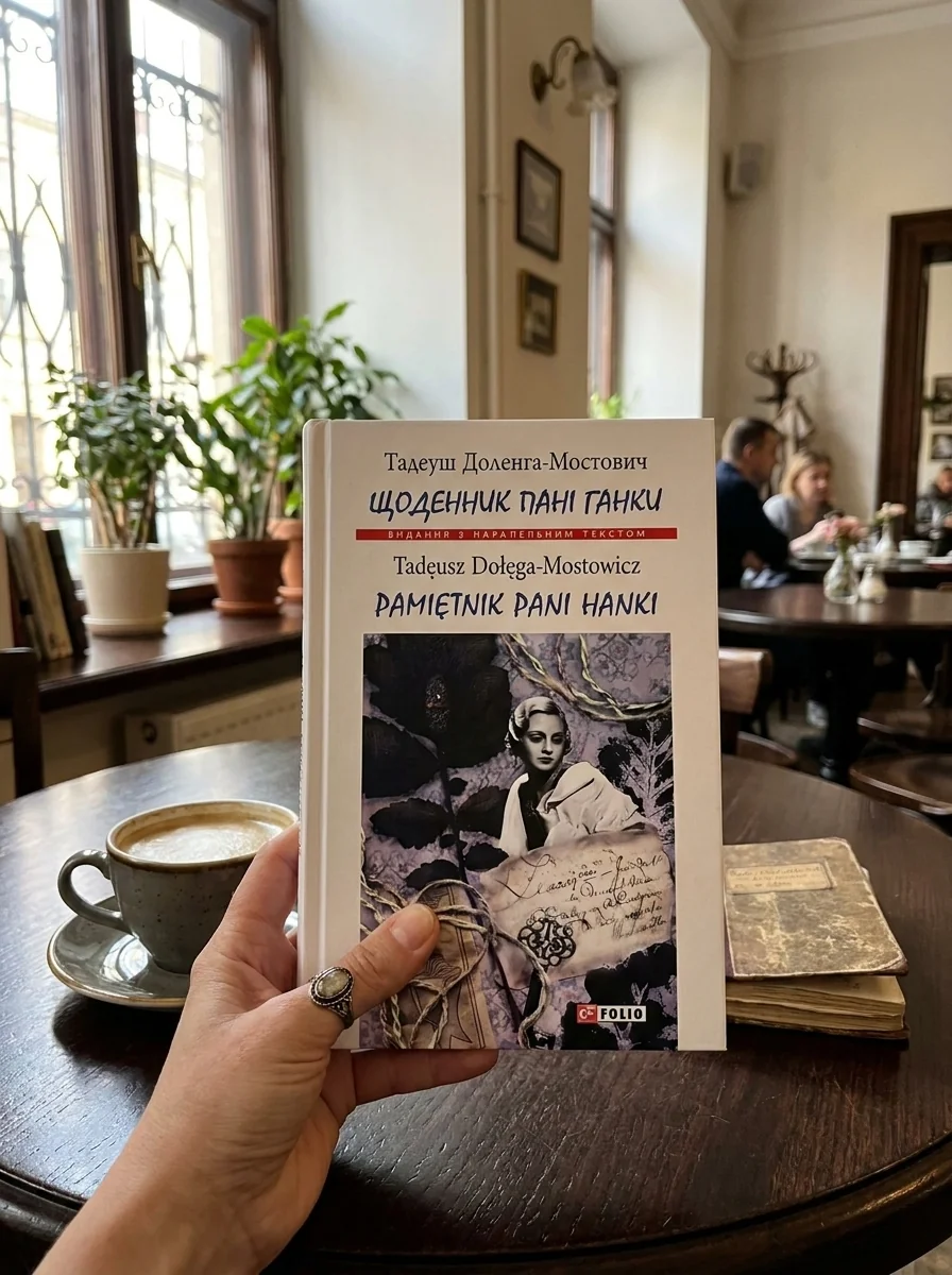 Щоденник пані Ганки / Pamiętnik pani Hanki — Тадеуш Доленга-Мостович, обкладинка