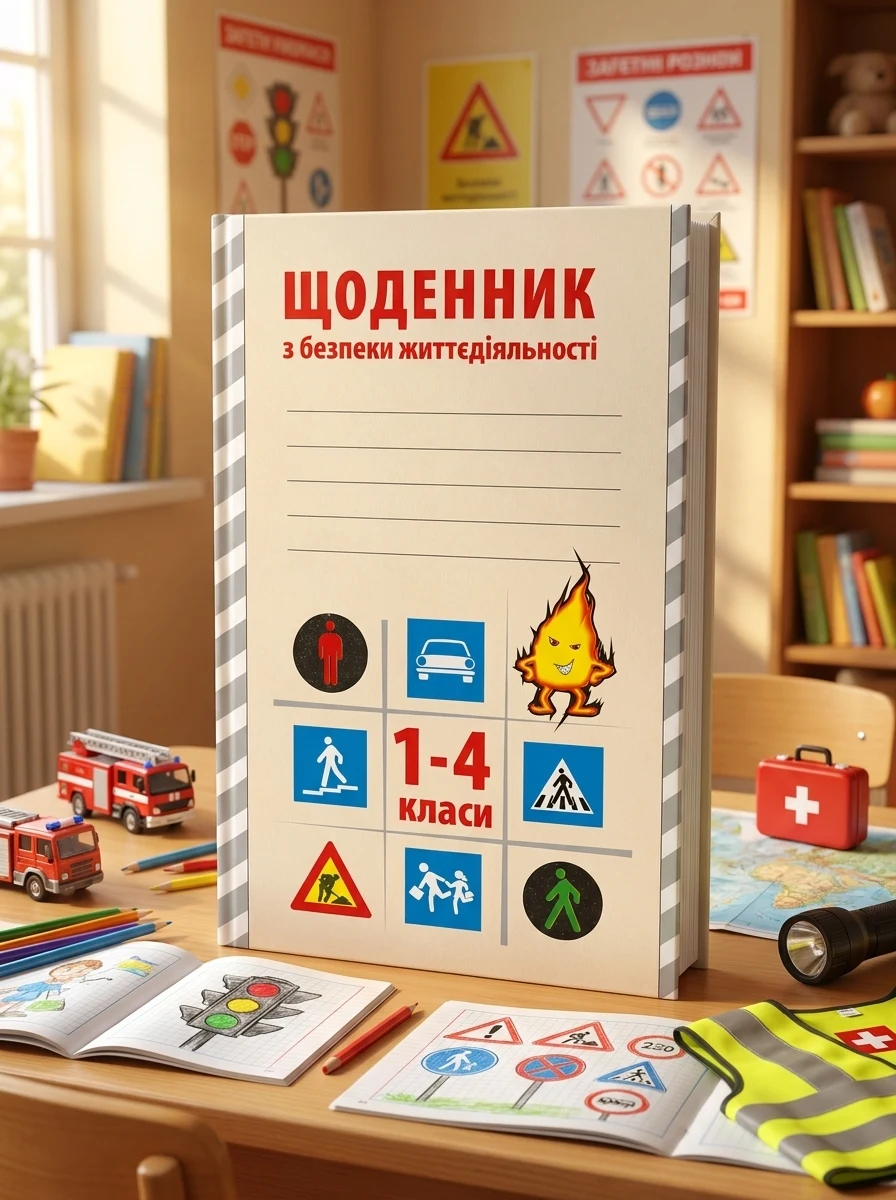 Щоденник з безпеки життєдіяльності 1-4 класи — Дитяча література