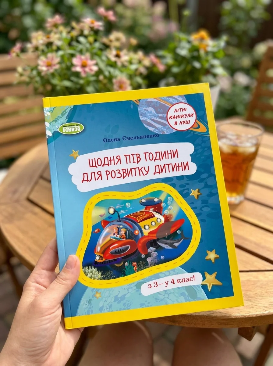 Щодня пів години для розвитку дитини. Посібник з 3 у 4 клас — Олена Ємельяненко, обкладинка