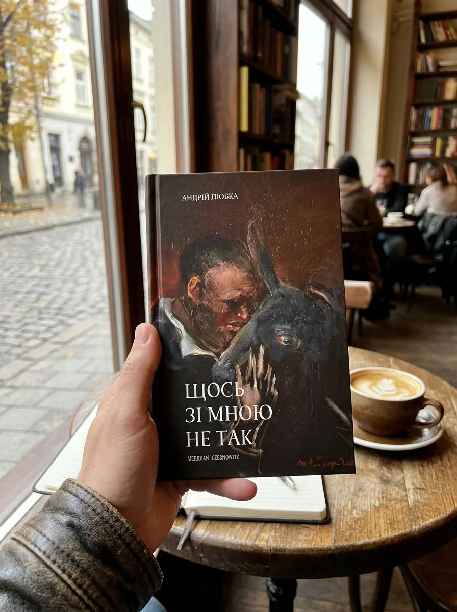 Щось зі мною не так — Андрій Любка, обкладинка