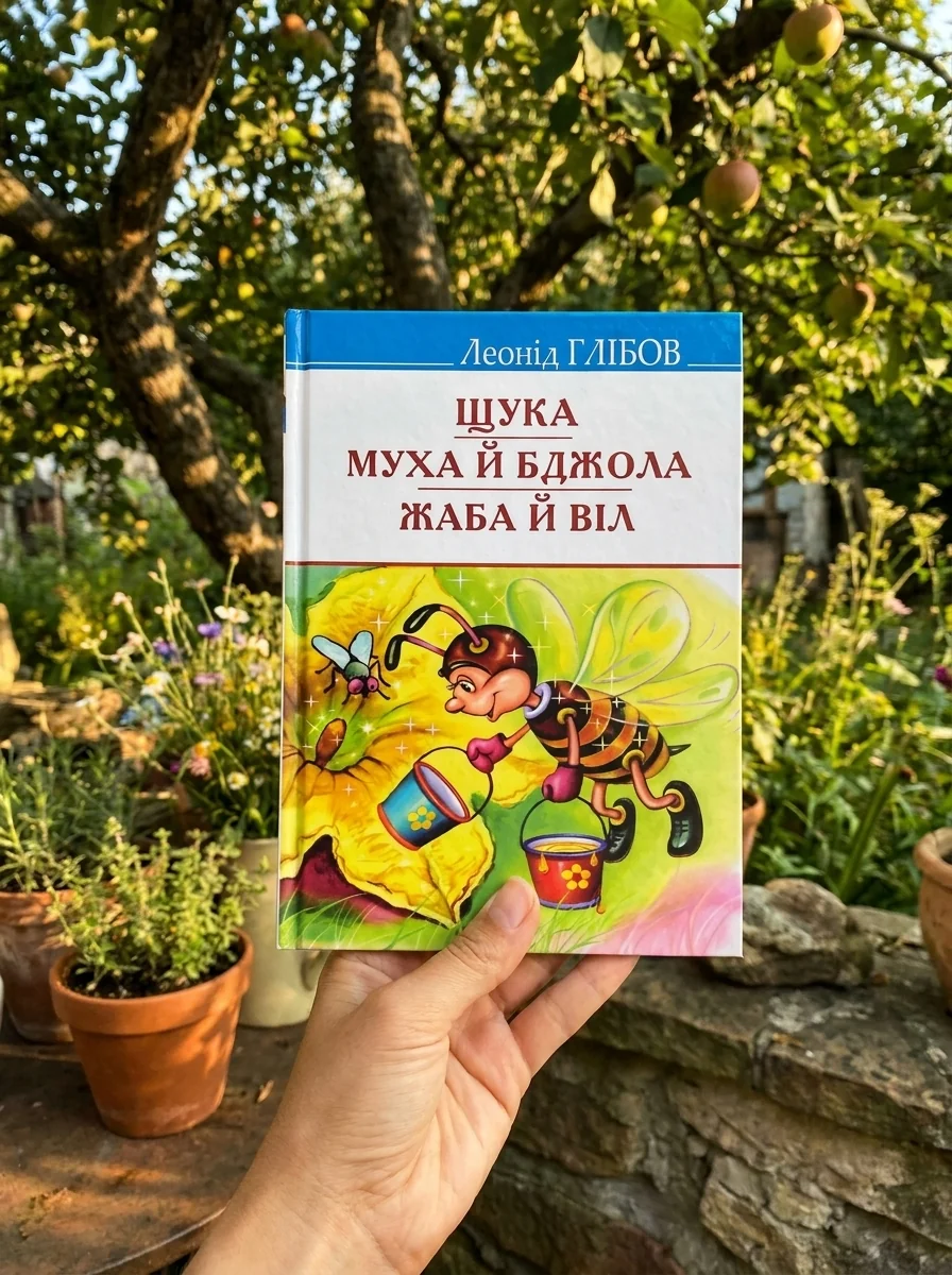 Щука. Муха й Бджола. Жаба й Віл — Дитячі вірші