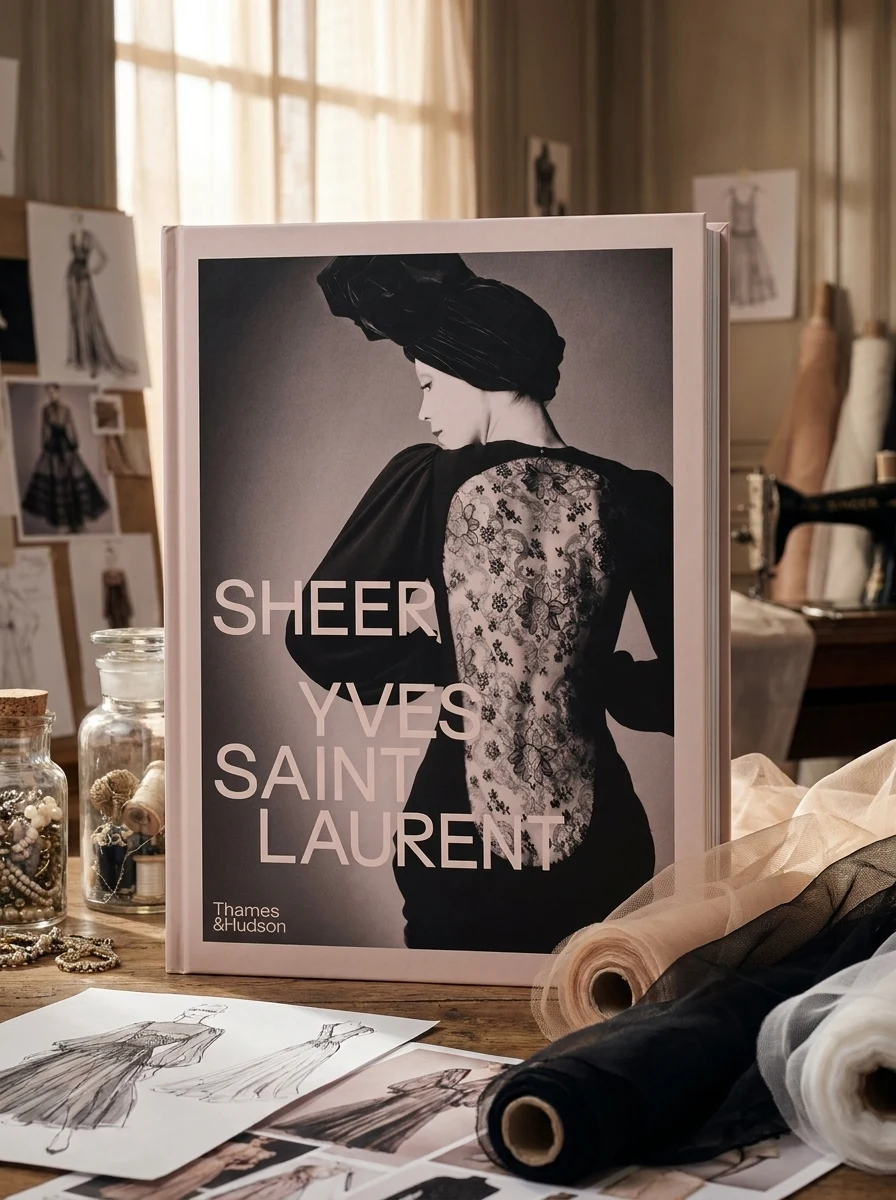 Sheer. Yves Saint Laurent: The Diaphanous Creations of Yves Saint — Емілія Хаммен, фото 2