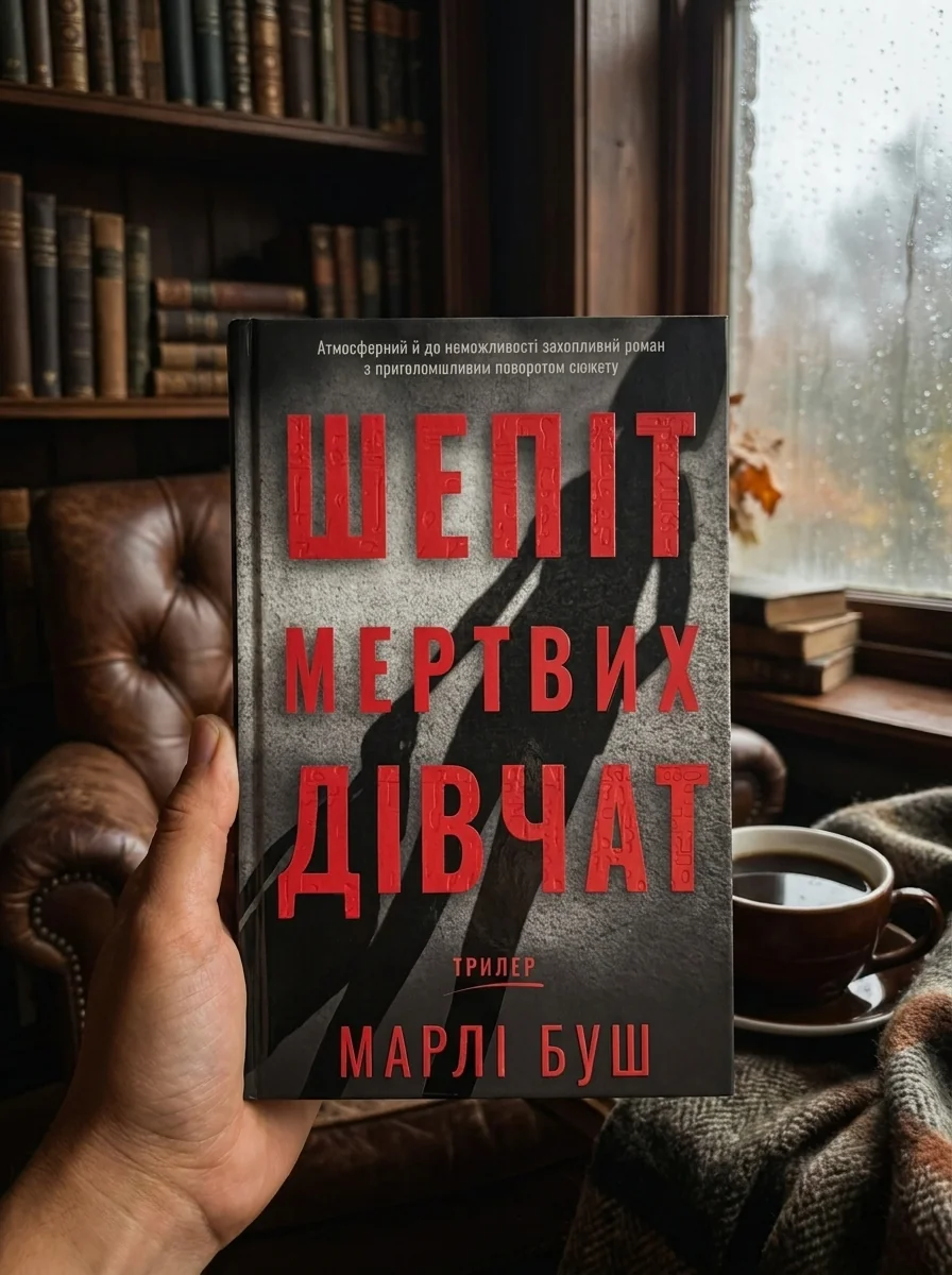 Шепіт мертвих дівчат — Марлі Буш, обкладинка