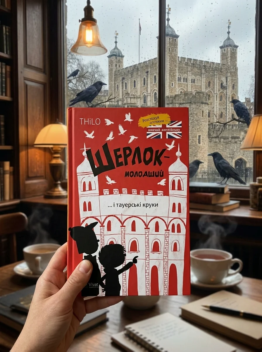 Шерлок-молодший і тауерські круки | купити книгу онлайн
