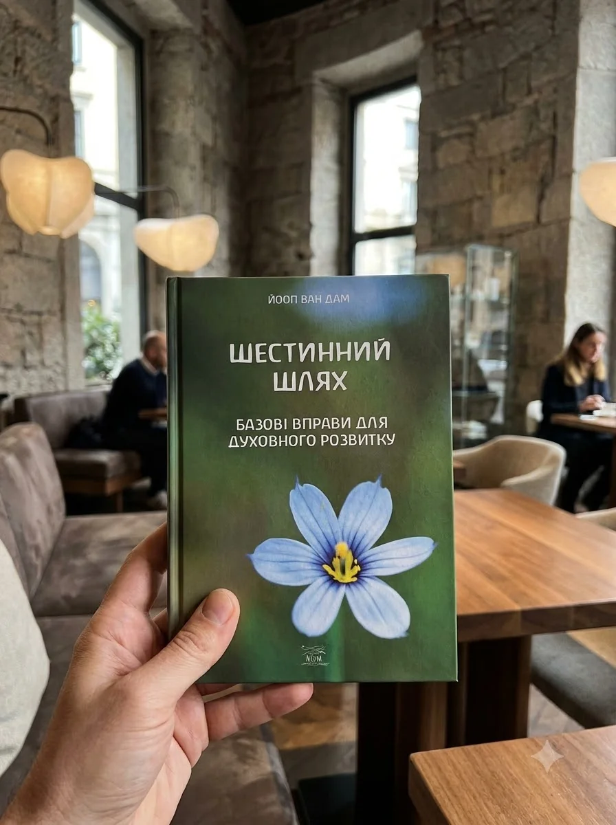 Шестинний шлях. Базові вправи для духовного розвитку — Йооп ван Дам, обкладинка