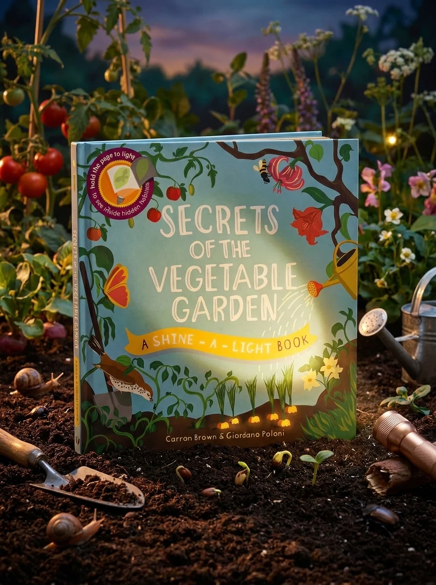 Shine-a-Light Book. Secrets of the Vegetable Garden — Дім, сім'я, релігія