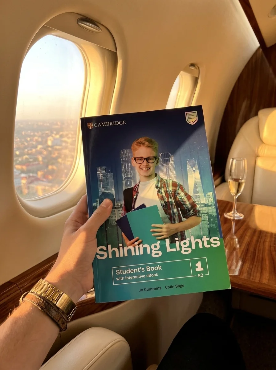 Shining Lights Level 1 Student's Book with Interactive eBook — Колін Сейдж, обкладинка