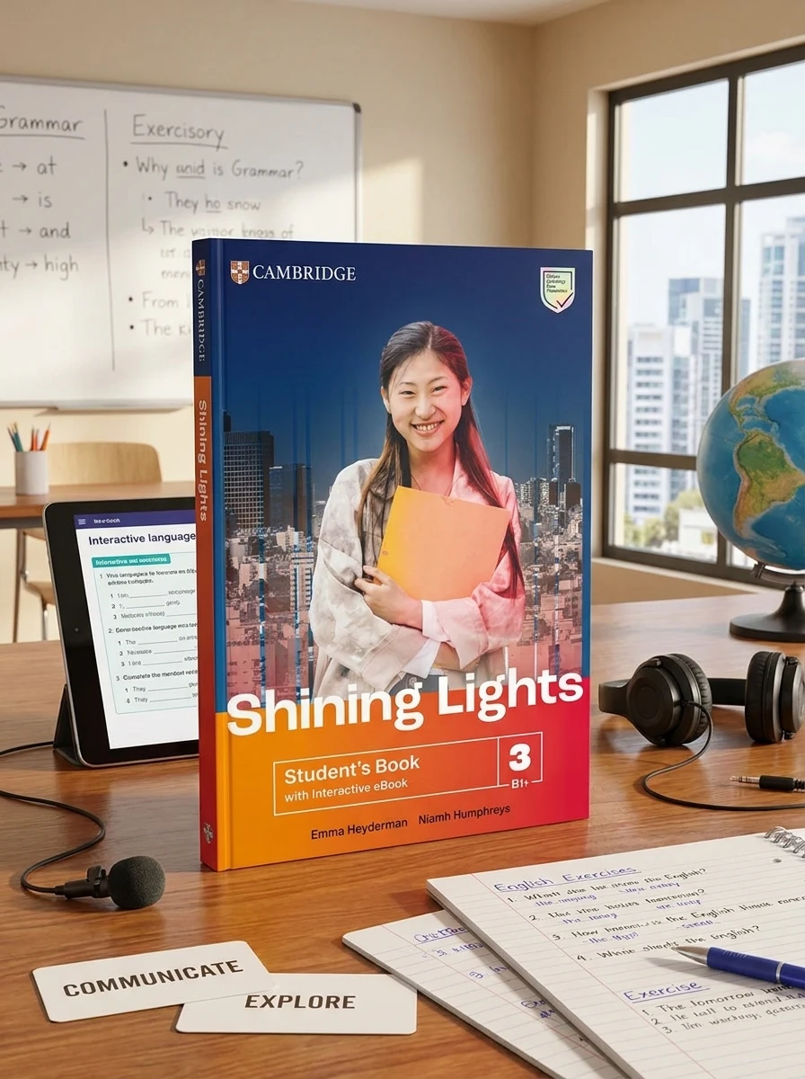 Shining Lights Level 3 Student's Book with Interactive eBook — Вивчення мов