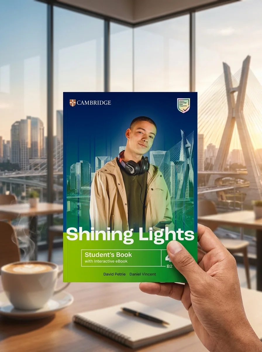 Shining Lights Level 4 Student's Book with Interactive eBook — Даніель Вінсент, обкладинка