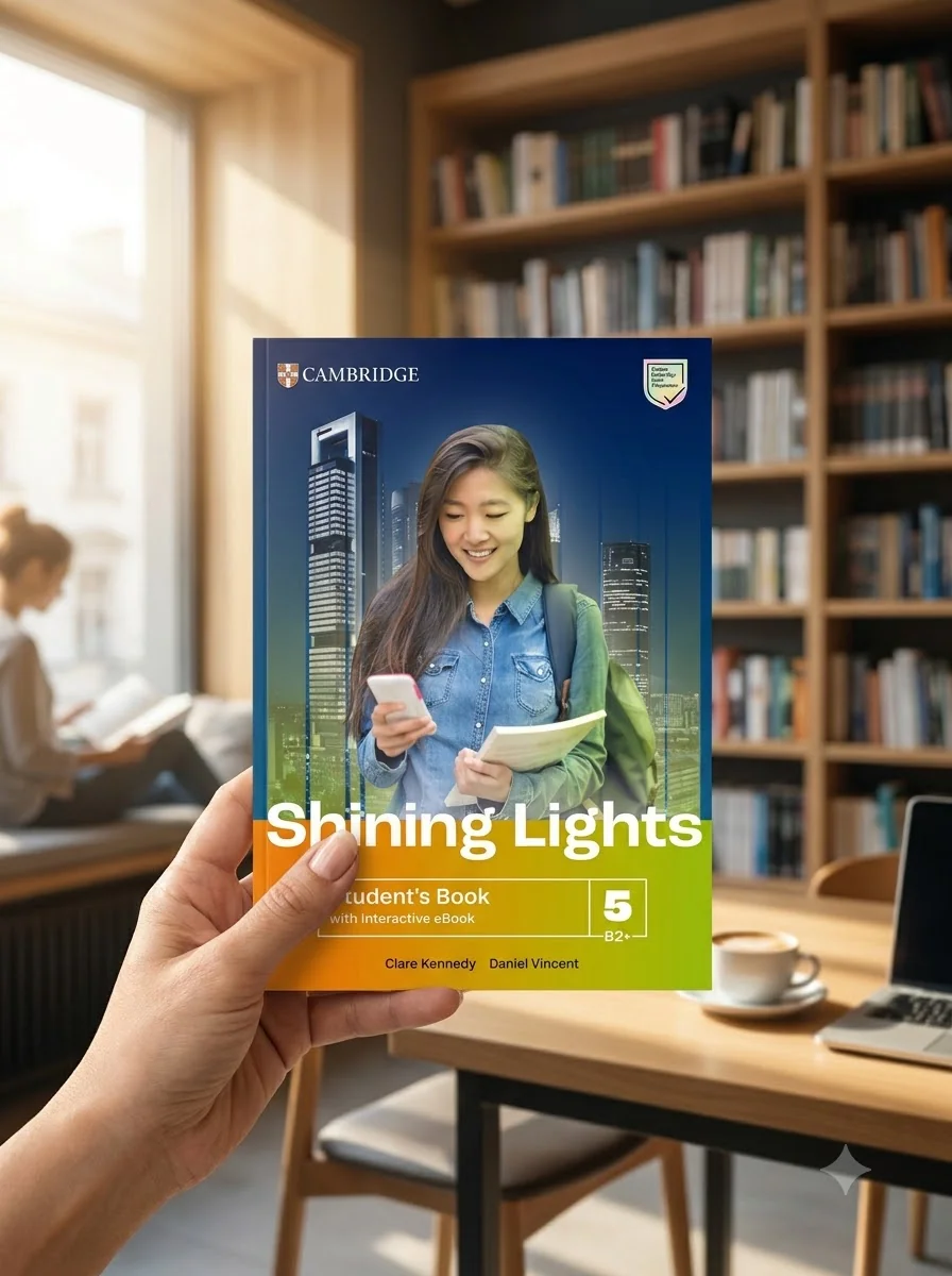 Shining Lights Level 5 Student's Book with Interactive eBook — Даніель Вінсент, обкладинка