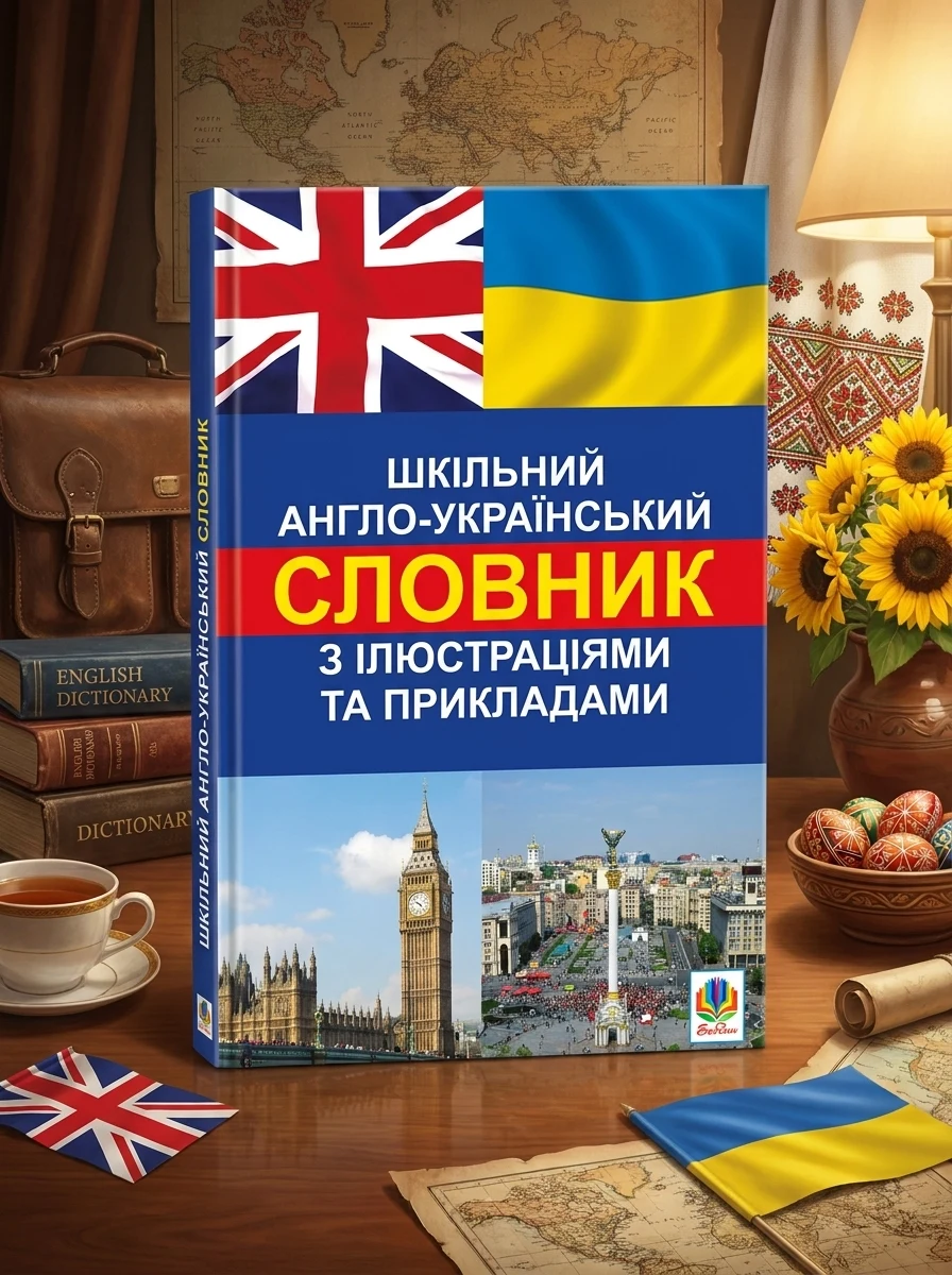 Шкільний англо-український словник з ілюстраціями і прикладами — фото 2