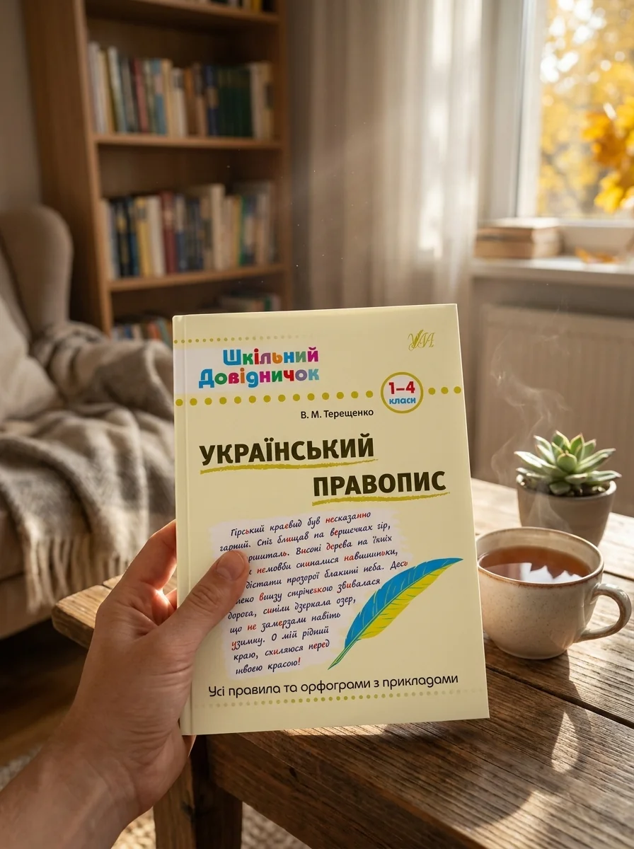 Шкільний довідничок. Український правопис. 1-4 класи — Розвивальні книги
