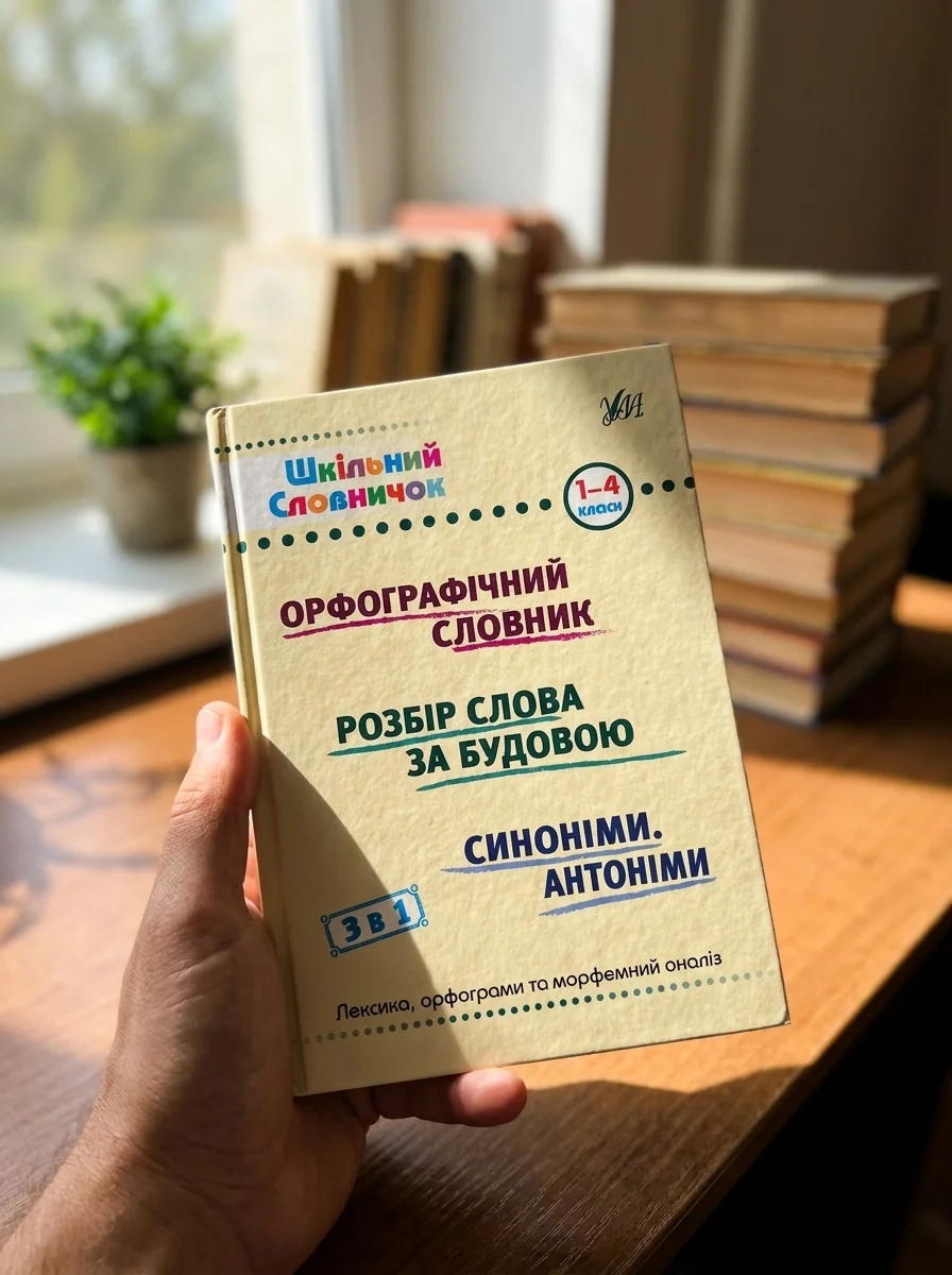Шкільний словничок. 3 в 1. 1-4 класи — фото 2