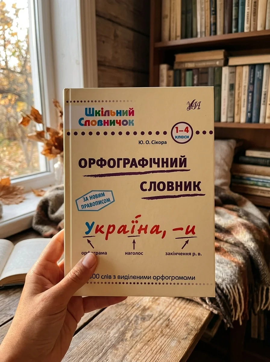 Шкільний словничок. Орфографічний словник. 1-4 класи — фото 2