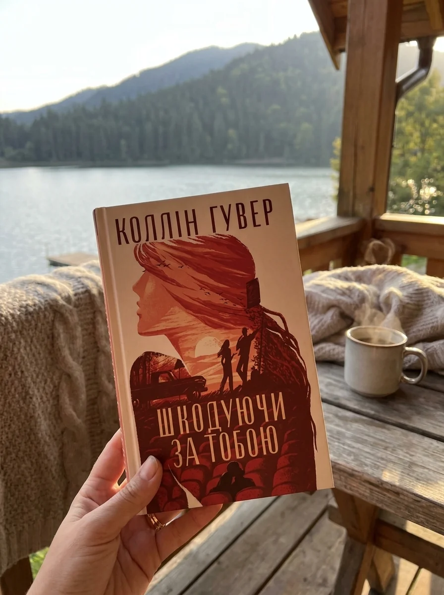 Шкодуючи за тобою Коллін Гувер, обкладинка