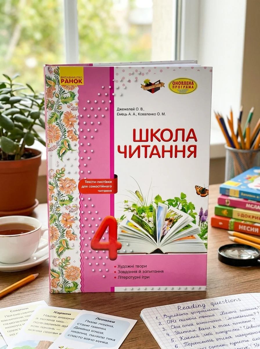 Школа читання. 4 клас. Тексти-листівки для самостійного читання — Вивчення мов