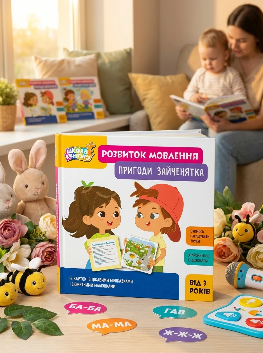 Школа Кенгуру. Розвиток мовлення. Пригоди Зайченятка, — фото 2