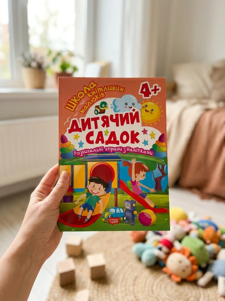 Школа кмітливих малюків. Дитячий садок. 4+ — Дитяча література