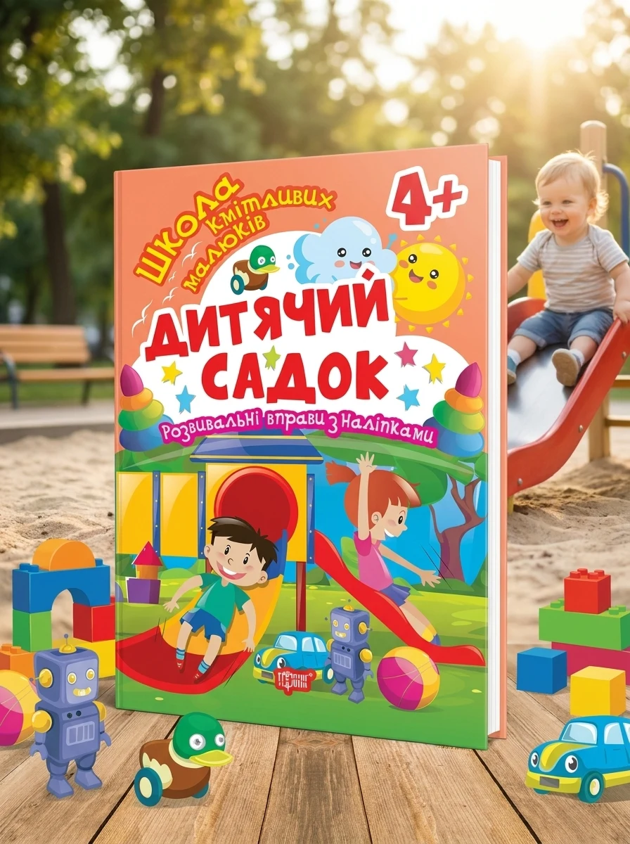 Школа кмітливих малюків. Дитячий садок. 4+ — Дитяча література
