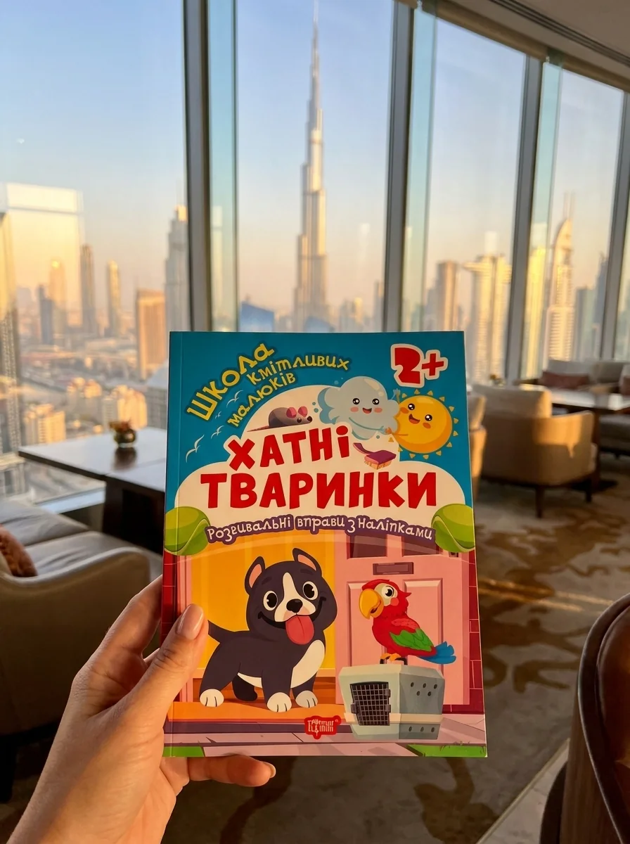 Школа кмітливих малюків. Хатні тваринки. 2+ — Дитяча література