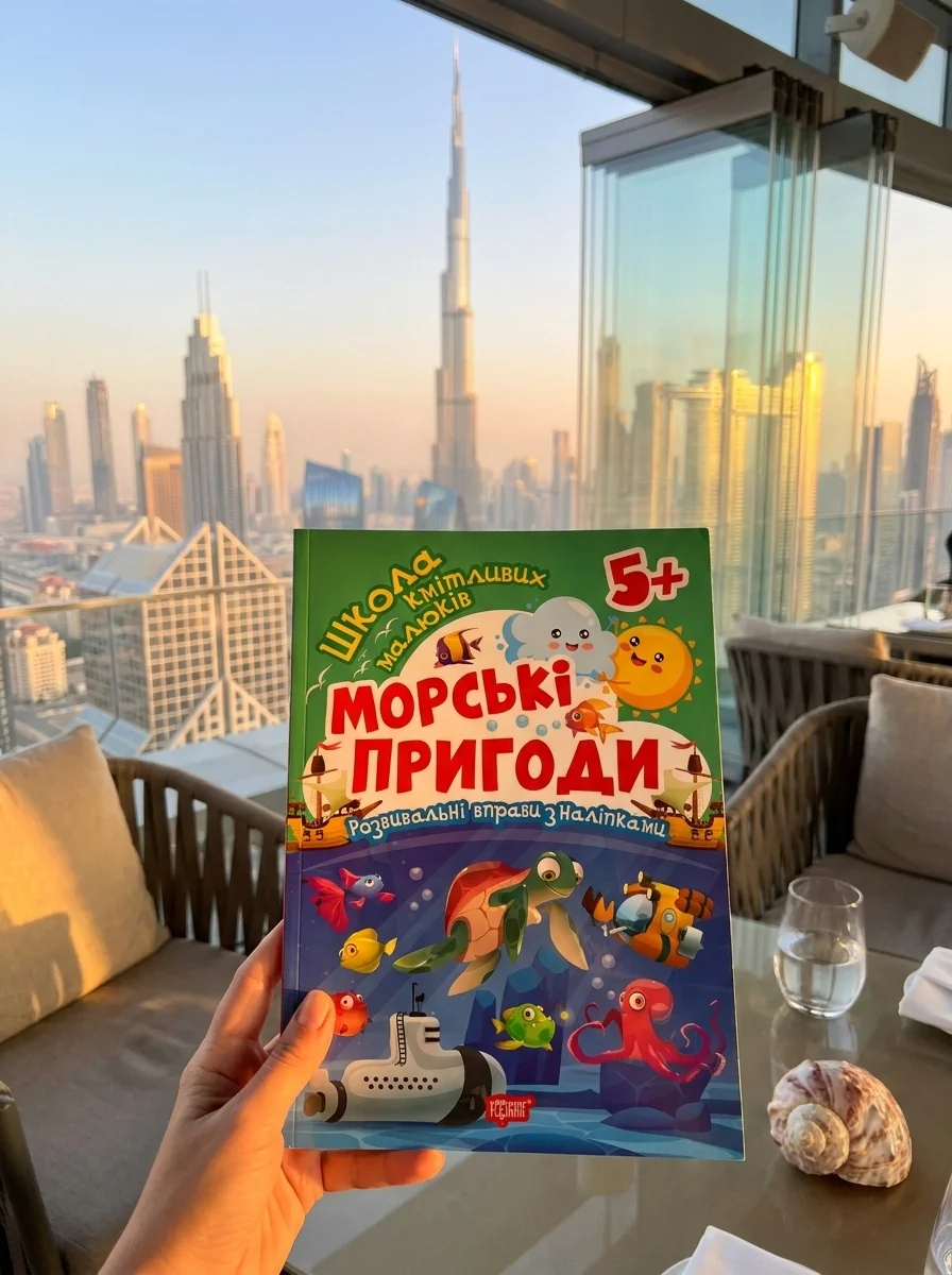 Школа кмітливих малюків. Морські пригоди. 5+ — Дитяча література