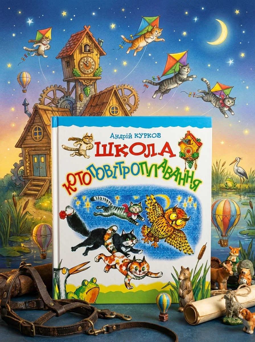 Школа котоповітроплавання — Дитяча література