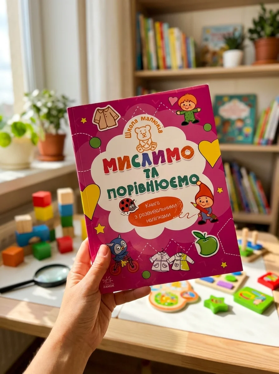 Школа малюків. Мислимо та порівнюємо — фото 2