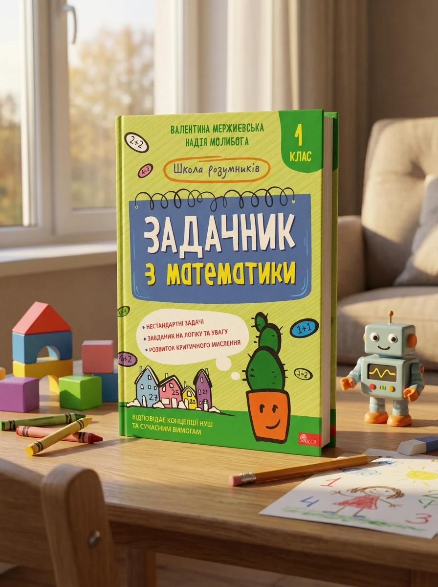 Школа розумників. Задачник з математики. 1 клас — фото 2