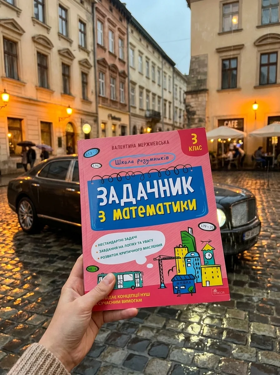 Школа розумників. Задачник з математики. 3 клас — Розвивальні книги