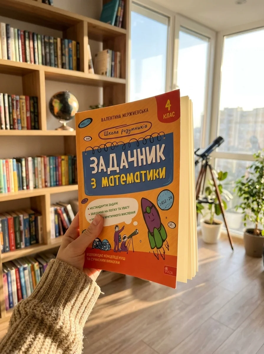 Школа розумників. Задачник з математики. 4 клас — фото 2