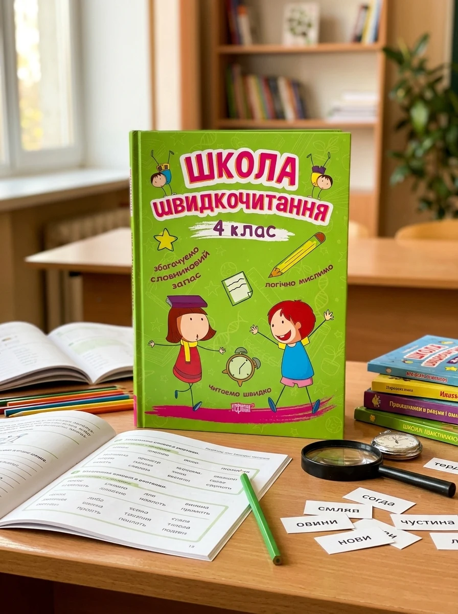 Школа швидкочитання. 4 клас — Вивчення мов