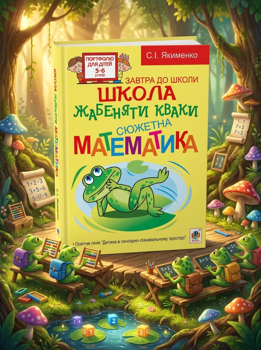 Школа жабеняти Кваки. Сюжетна математика — фото 2