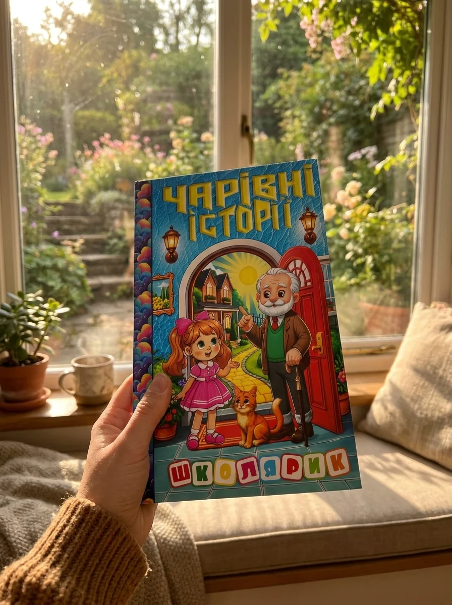Школярик. Чарівні історії, обкладинка