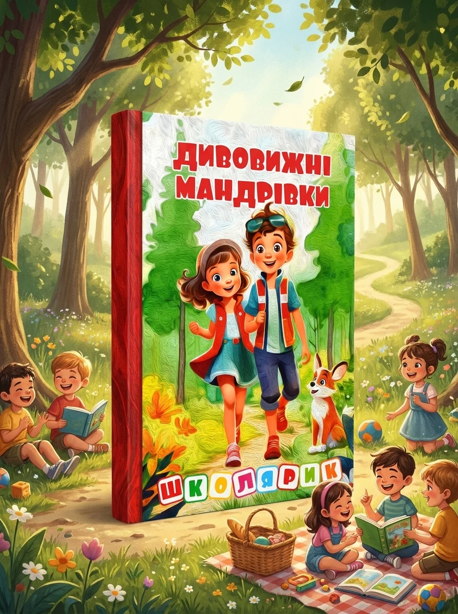 Школярик. Дивовижні мандрівки. Червона — Навчальна література