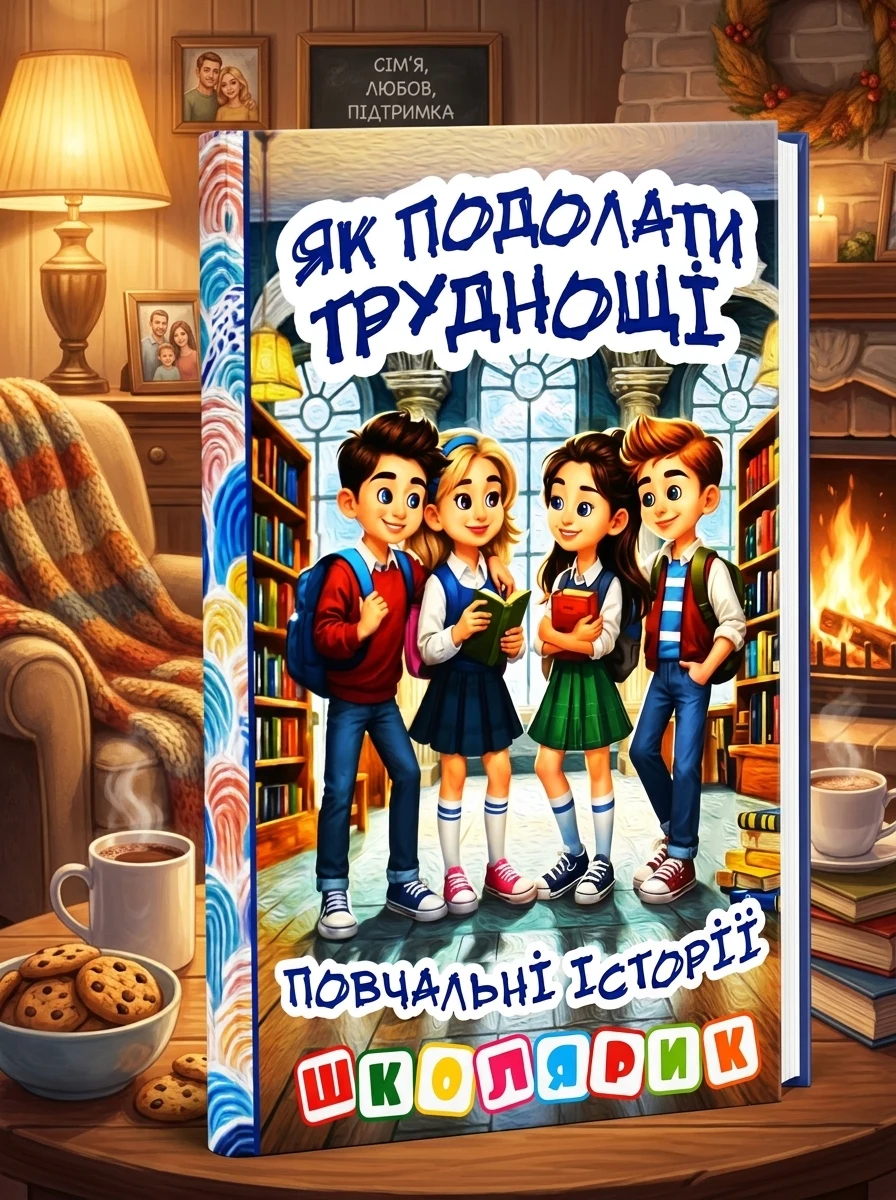 Школярик. Як подолати труднощі. Повчальні історії — Навчальна література