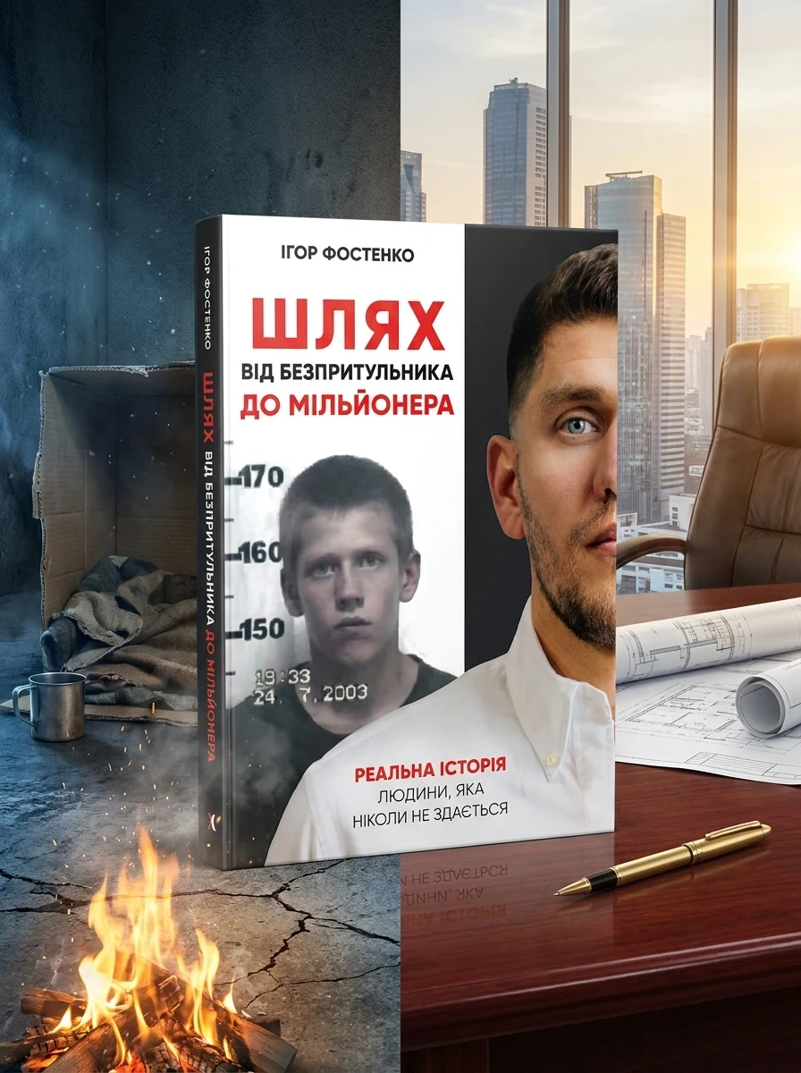 Шлях від безпритульника до мільйонера — Бізнес та саморозвиток