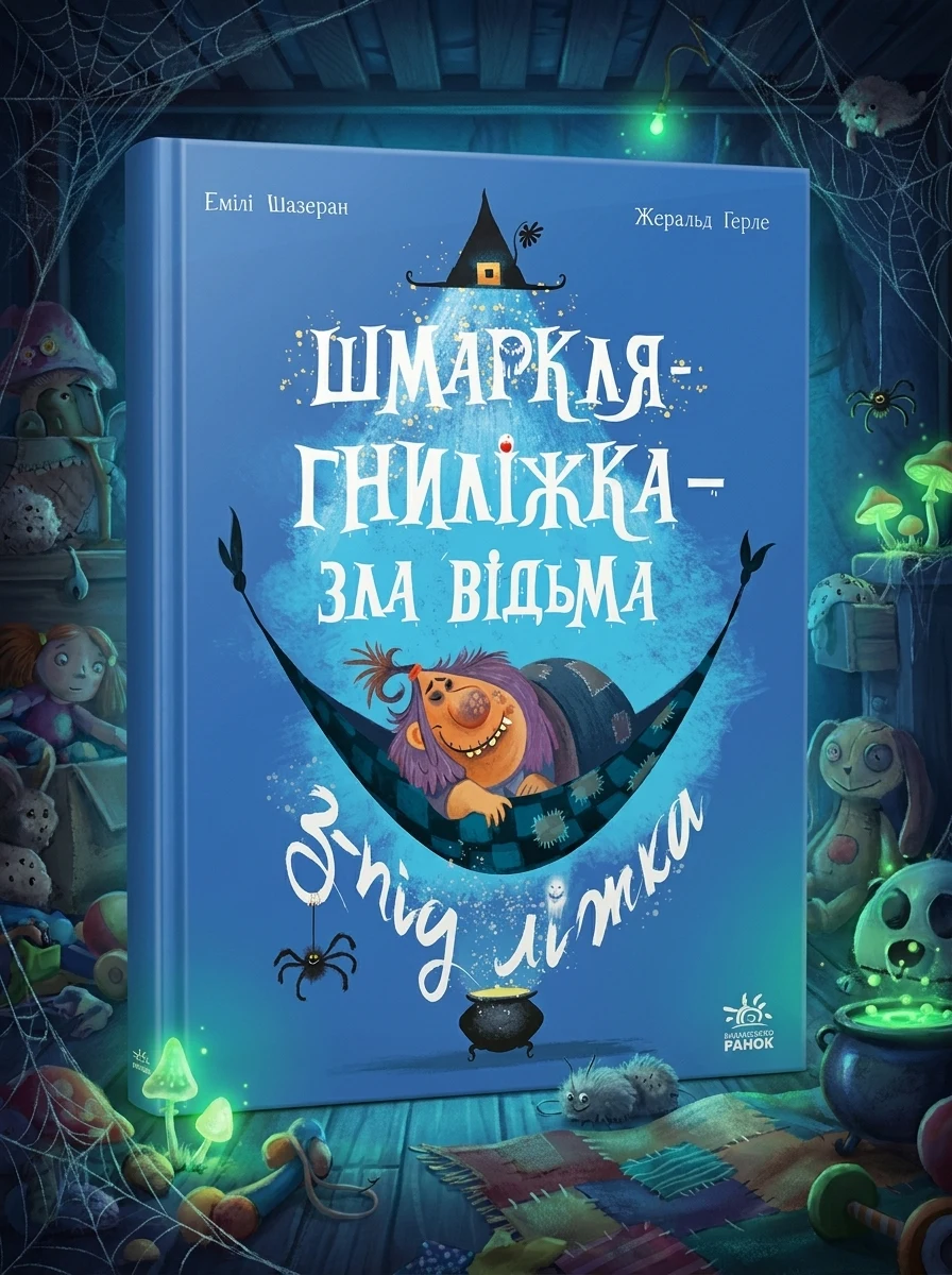 Шмаркля-Гниліжка — зла відьма з-під ліжка — Дитяча література