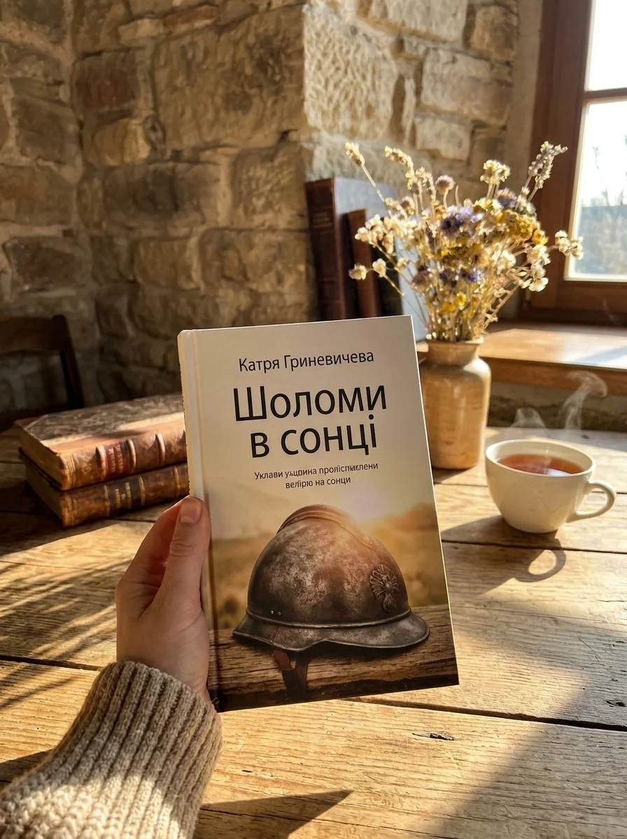Шоломи в сонці — Книги