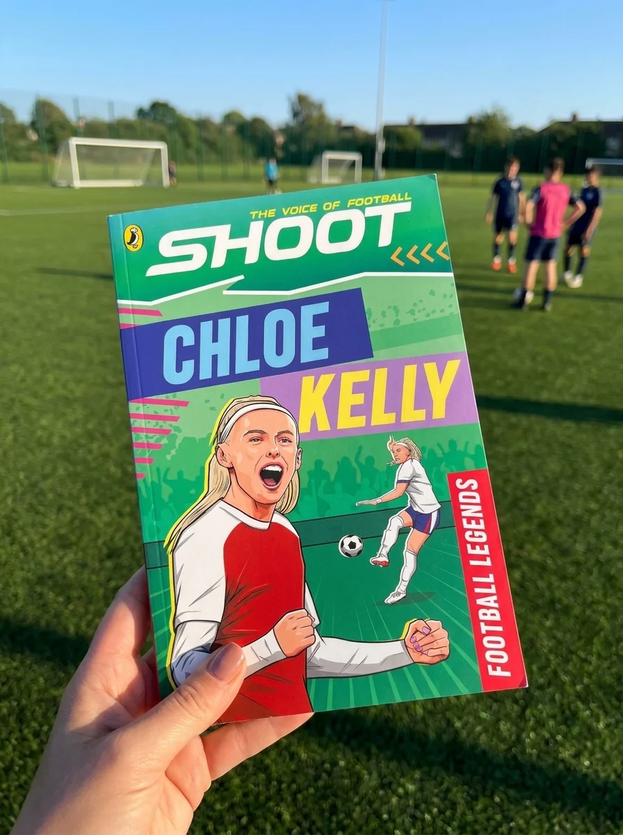 Shoot. Football Legends. Chloe Kelly — Дитяча література