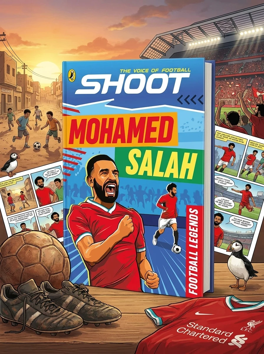 Shoot. Football Legends. Mohamed Salah