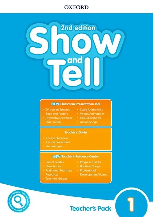Show and Tell Second Edition 1 Teacher's Pack,
